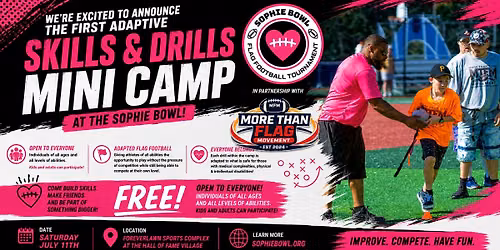 Adaptive Flag Football Skills & Drills Mini Camp