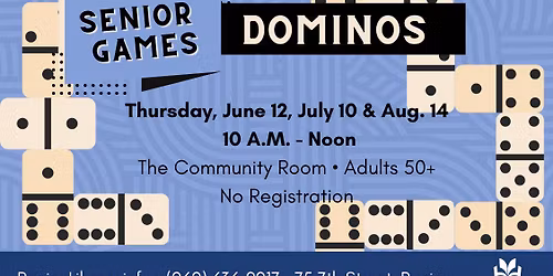 Senior Games: Dominoes