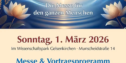 17. Wohlf\u00fchlmesse Gelsenkirchen und Konzert "Liebe leben"