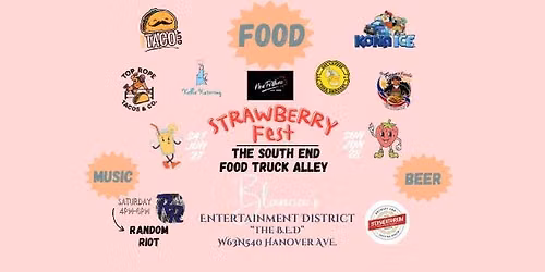 Cedarburg Strawberry Fest South End Food Truck Alley