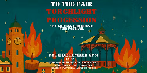 Half way to the Fair - Torchlight Procession