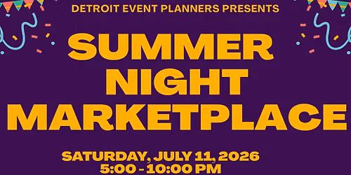 SUMMER NIGHT MARKETPLACE 