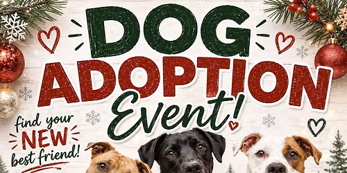 Huge Dog Adoption Event