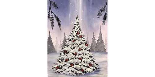 Dreaming of a White Christmas - Paint and Sip in Sacramento | Classpop!\u2122