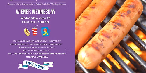 WIENER WEDNESDAY -RENNES HEALTH & REHAB CENTER-PESHTIGO EAST\/RESIDENCE BY RENNES-PESHTIGO