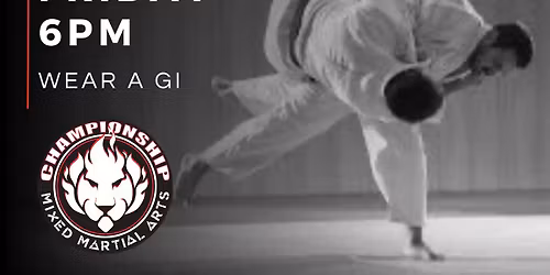 Judo Classes- Every Friday 6pm