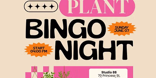 Mochi Charms Plant Bingo Night At Studio 88 