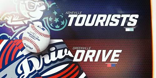 Greenville Drive at Asheville Tourists at McCormick Field