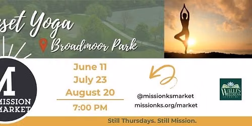 Sunset Yoga at Mission Market
