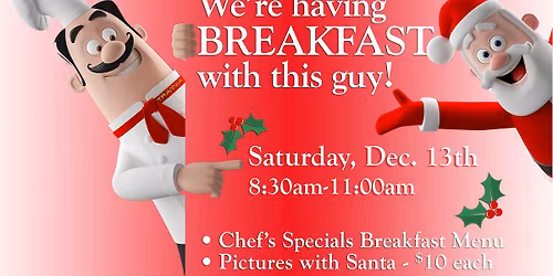Travinia's Breakfast with Santa