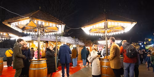 March\u00e9 de No\u00ebl de Reims et visite d'une biscuiterie