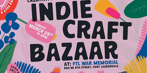 Indie Craft Bazaar: Art & Handmade Festival