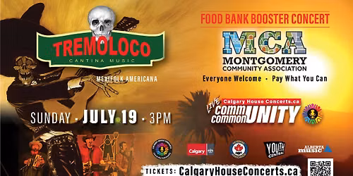 TREMOLOCO Sunday July 19th 2026 Live Montgomery OUTDOORS