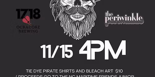PORT OF CALL : Pirate Invasion Tap Takeover Event with 1718 Brewing
