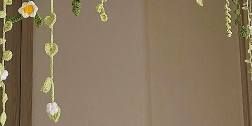 Crochet Garland with Laurel