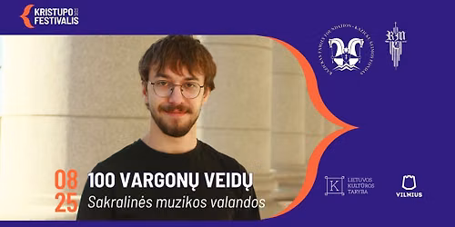 SAKRALIN\u0116S MUZIKOS VALANDOS. 100 VARGON\u0172 VEID\u0172