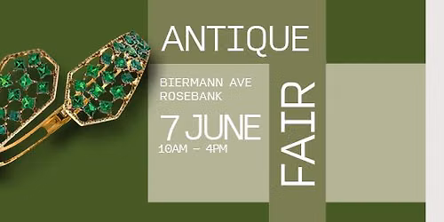 Antique Fair The Firs Mall Rosebank 