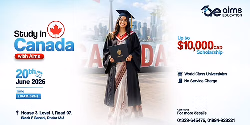 Study in Canada with Aims | Banani