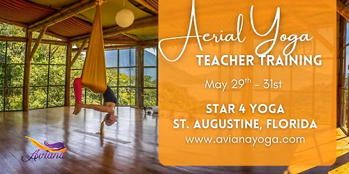 Aerial Yoga Teacher Training: St. Augustine, Florida