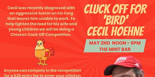 CLUCK OFF FOR CECIL 'BIRD' HOEHNE 
