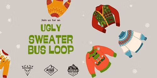 Ugly Sweater Brewery Bus Loop \ud83c\udf84\ud83d\ude8c