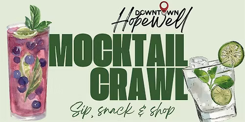 Downtown Hopewell Mocktail Crawl