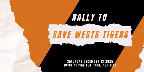 Rally to Save Wests Tigers