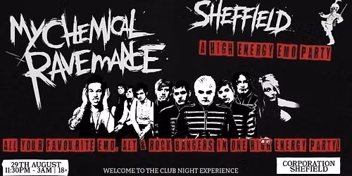 MY CHEMICAL RAVEMANCE: A HIGH ENERGY EMO PARTY \/\/ SHEFFIELD