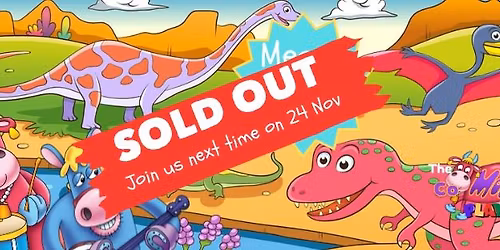 SOLD OUT - Dino Stomp Messy Moo
