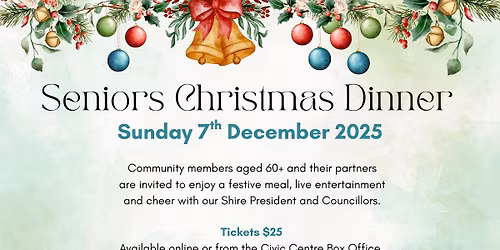 Seniors Christmas Dinner