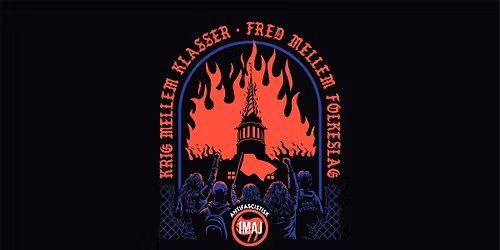 Antifascistisk 1. maj 2026 I Krig mellem klasser - Fred mellem folkeslag!