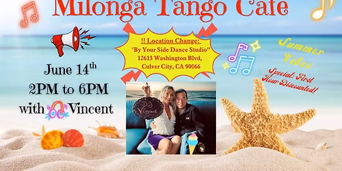 Milonga Tango Caf\u00e9 ~ Sunday Afternoon Edition with DJ Vincent