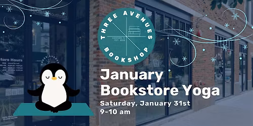 BYOMat Bookstore Yoga for January