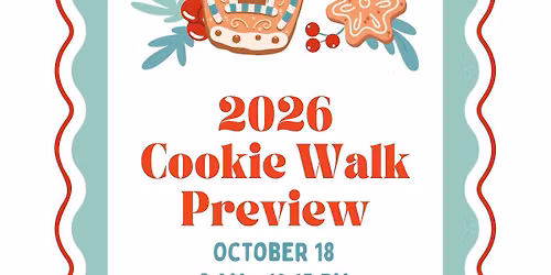 2026 Cookie Walk Preview