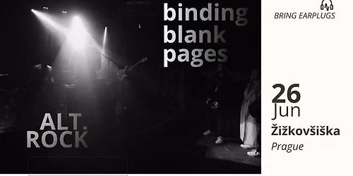 Binding Blank Pages