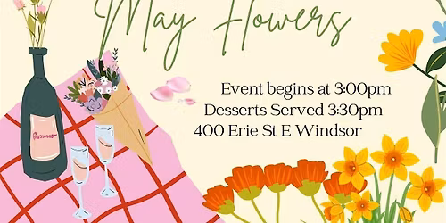 Bake Club at Windsor Eats | May Flowers