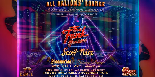 All Hallows' Bounce: The Funk Hunters, Scott Nice, Bloomurian, Danny B