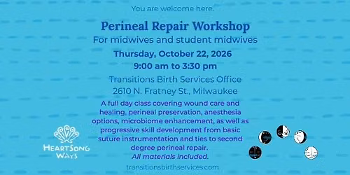 Perineal Repair Workshop with Lisa Varnes-Epstein