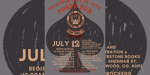 Backpack Full of Aces Poker Run