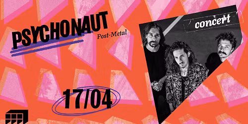 PSYCHONAUT (Post-Metal | Belgique) \u00b7 March\u00e9 Gare LYON