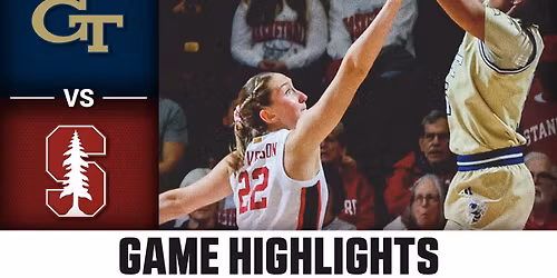 Stanford Cardinal at Georgia Tech Yellow Jackets Womens Basketball