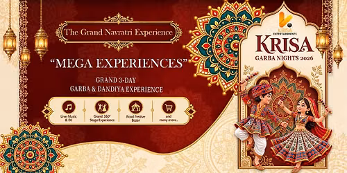 KRISA GARBA NIGHTS THE GRAND NAVRATRI EXPERIENCE