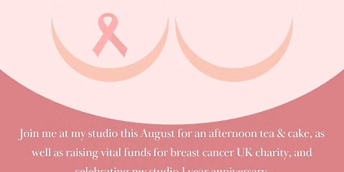 Studio Anniversary & Charity Afternoon Tea & Cake