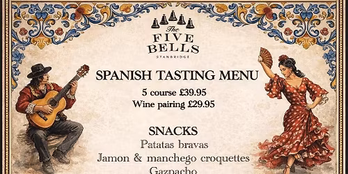 Spanish tasting night 