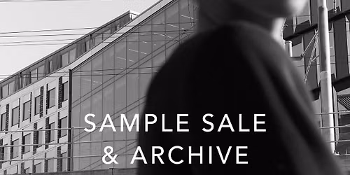 Sample Sale & Archive | Stockholm | Marville Road