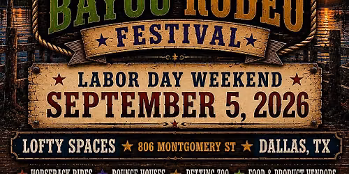 Lone-Star Bayou Rodeo Festival