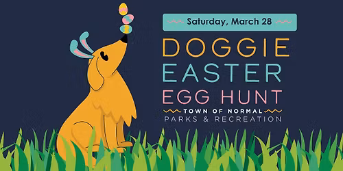 Doggie Easter Egg Hunt