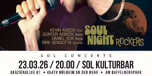 BACK2GROOVE feat. KEVIN ASIEDU "Soul Night Rockers"