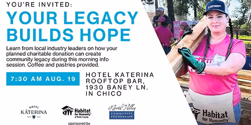 Your Legacy Builds Home: Planned Giving Seminar