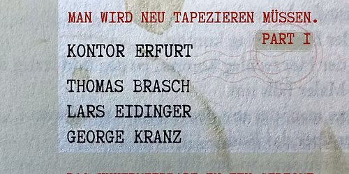 Lars Eidinger I George Kranz I Thomas Brasch